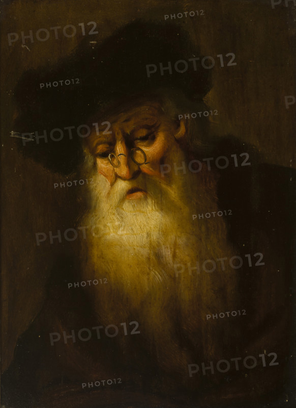 Bust of an Old Man, 18th century. Creator: Christian Wilhelm Ernst Dietrich.