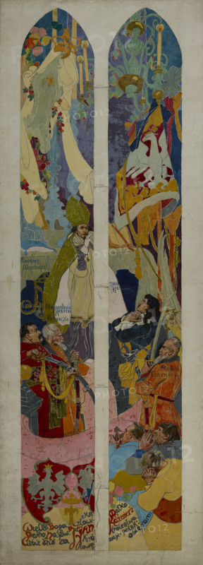 John Casimir's Oath, between 1892-1894. Creator: Stanislaw Wyspianski.