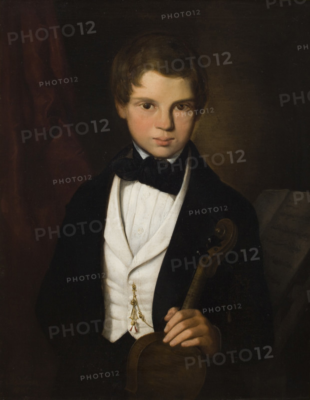 Portrait of Mieczyslaw Ostoja-Starzewski (1830-1906), 1843. Creator: Hermann Anschütz.