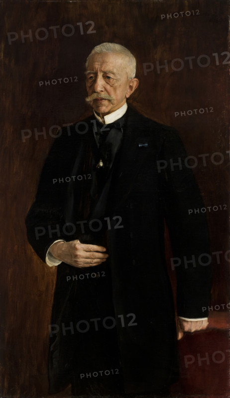 Portrait of Wiktor Oslawski, 1890. Creator: Teodor Axentowicz.