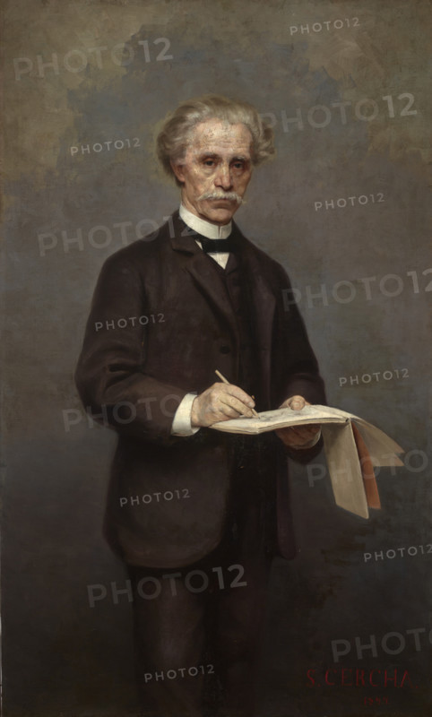 Portrait of Maksymilian Cercha, 1894. Creator: Stanislaw Cercha.