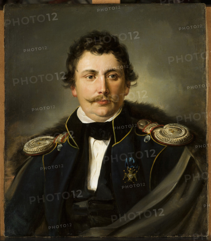 Portrait of Józef Patelski, 1844. Creator: Jan Nepomucen Glowacki.