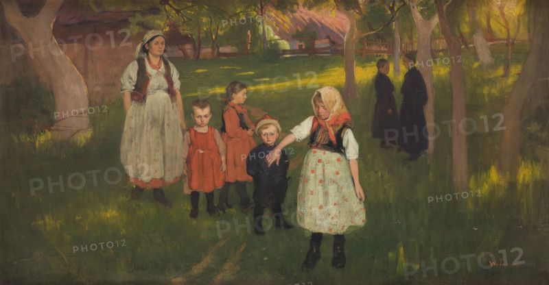 The Artist’s Family, 1905. Creator: Wlodzimierz Tetmajer.