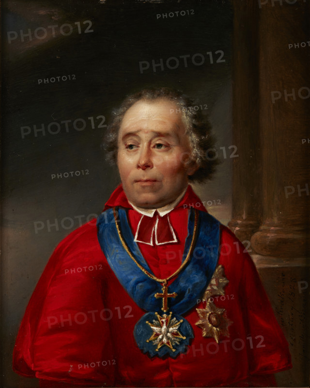 Portrait of Jan Pawel Woronicz, 1828. Creator: Jan Nepomucen Bizanski.