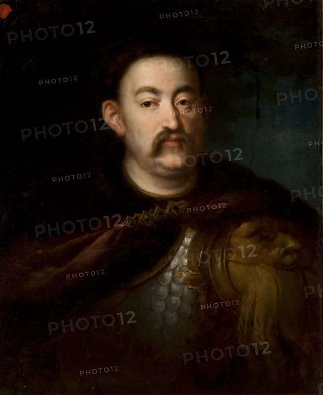 Portrait of King John III Sobieski, between 1834-1839. Creator: Rafal Hadziewicz.