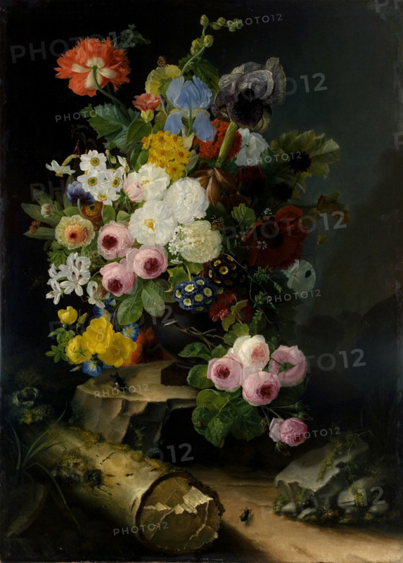 Flowers, c1800. Creator: Jan van Os.