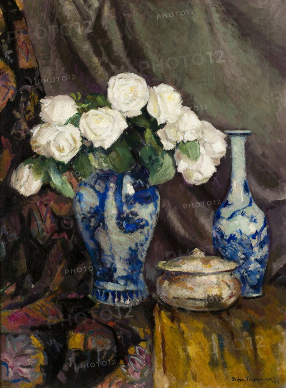 White Roses, 1919. Creator: Stephan Filipkiewicz.