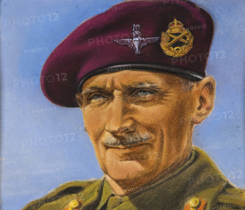 Field Marshal Montgomery, c1940s-c1950s.  Creator: William Timym.