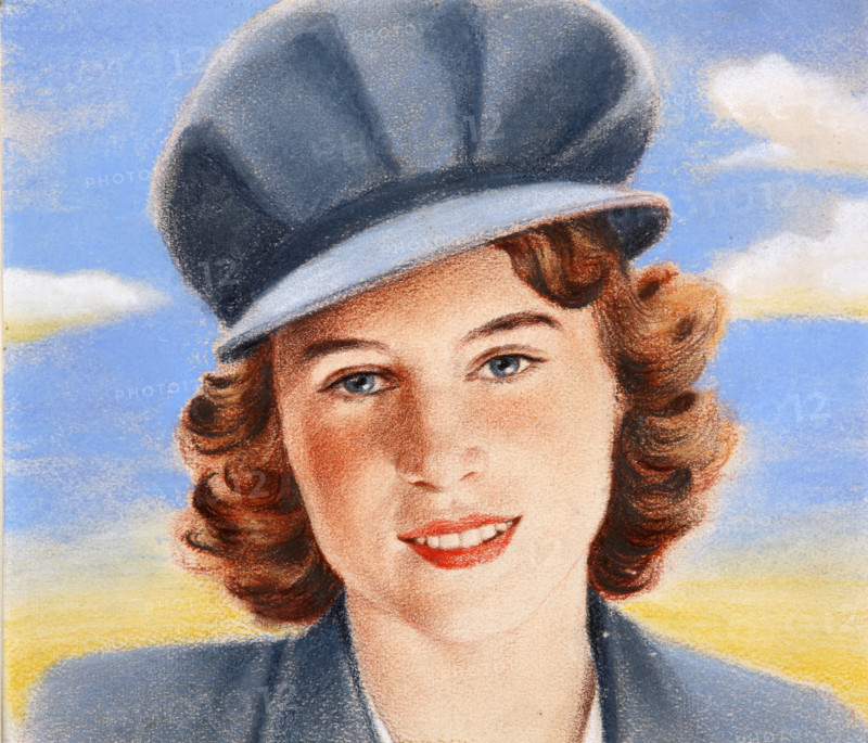 Princess Elizabeth, c1940s. Creator: William Timym.