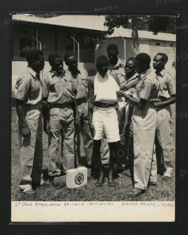 St John Ambulance Brigade Activities (Lower Prison, Luzira, Kampala, Uganda, c1950s. Creator: Unknown.