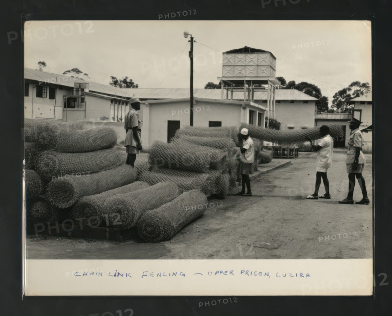 Chain Link Fencing - Upper Prison, Luzira, Kampala, Uganda, c1950s. Creator: Unknown.