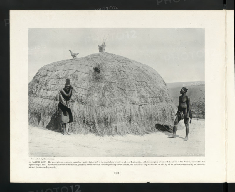 A Native Hut, South Africa, c1899.  Creator: John Middlebrook.