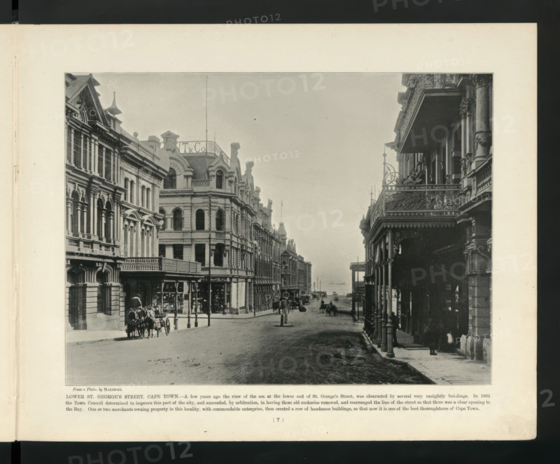 Lower St. George's Street, Cape Town, South Africa, c1900? Creator: Unknown.