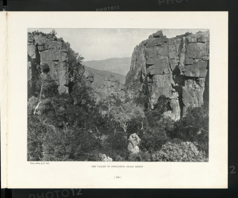 The Valley of Desolation, Graaf Reinet, South Africa, c1900?  Creator: Unknown.