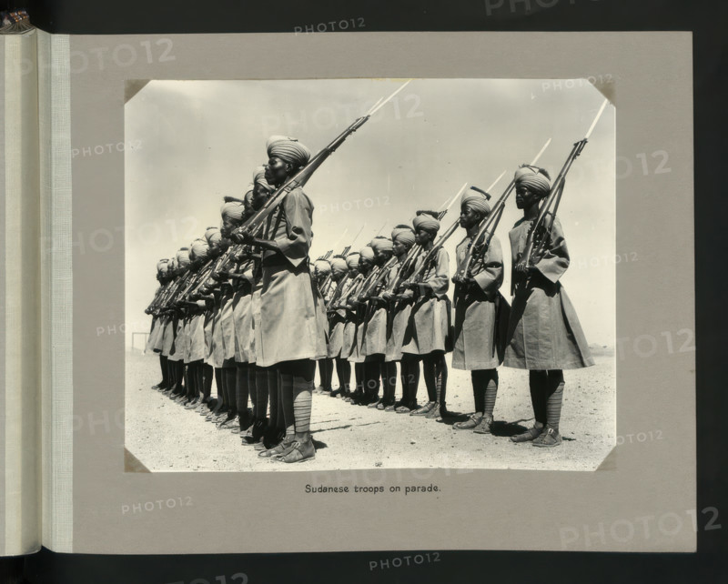 Sudanese troops on parade, 1964. Creators: Colonial Office, Unknown.