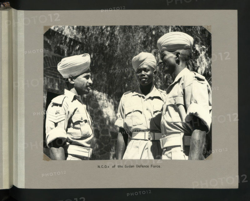 N.C.O.s of the Sudan Defence Force, 1964. Creators: Colonial Office, Unknown.