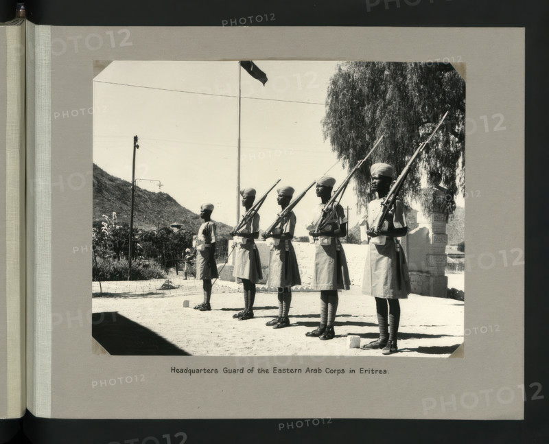 Headquarters Guard of the Eastern Arab Corps in Eritrea, 1964. Creator: Colonial Office.
