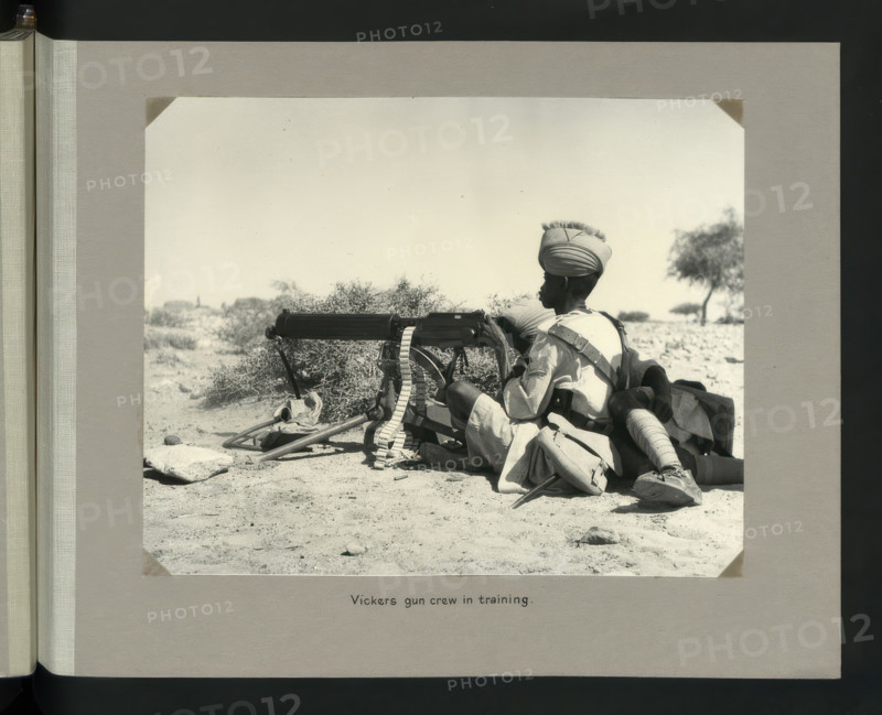 Vickers gun crew in training, 1964. Creator: Colonial Office.