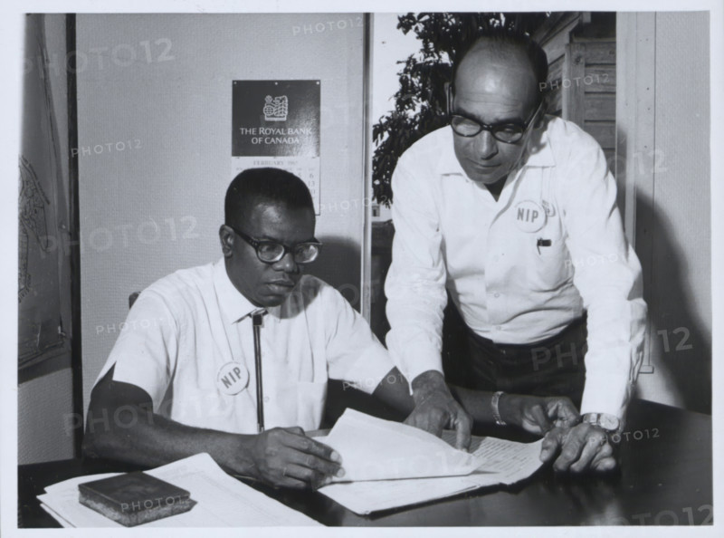 Mr Phillip Goldson, leader of the National Independence Party, British Honduras, March 1965.  Creator: Unknown.
