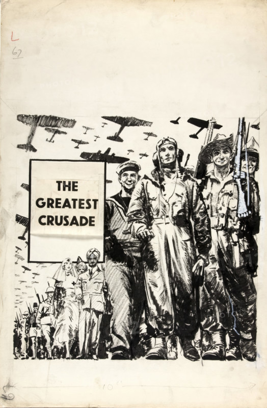 The Greatest Crusade, between 1939 and 1946. Creator: Central Office of Information.