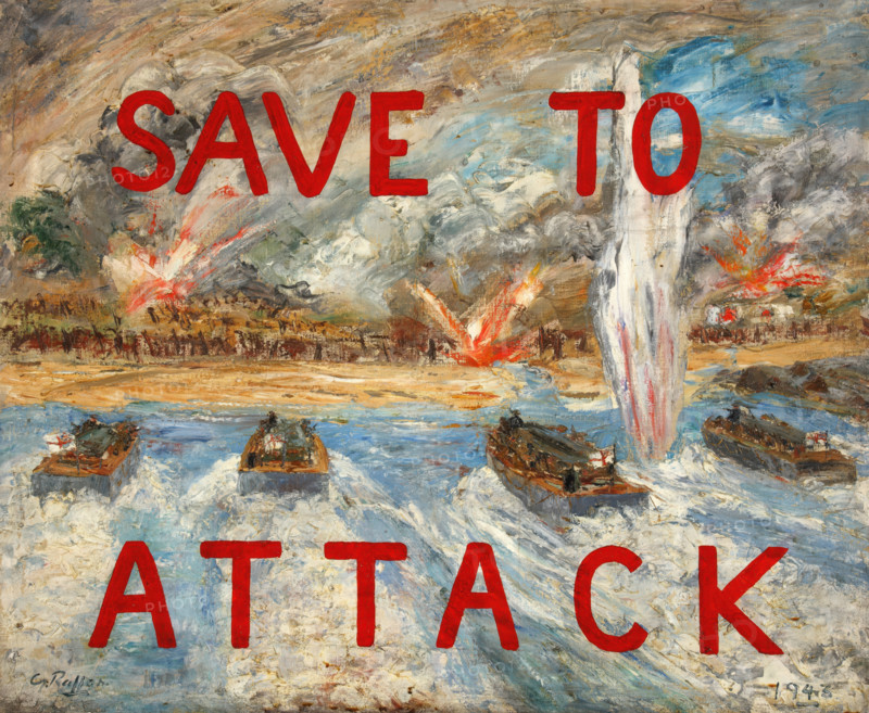 Save to attack, 1943. Creators: Unknown, Central Office of Information.