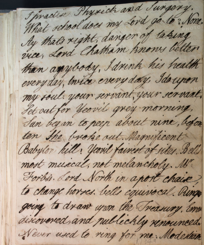 Letter from Hester Pitt, between 1766 and 1770. Creator: Hester Stanhope.