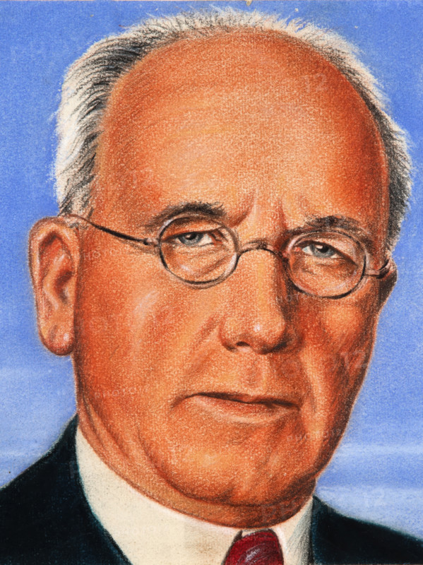 Peter Fraser 1944 (cropped), c1944. Creators: William Timym, Central Office of Information.