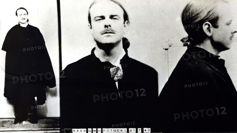 A police photograph of Geoffrey Wladislas Vaile Potocki de Montalk, c1932. Creator: Unknown.