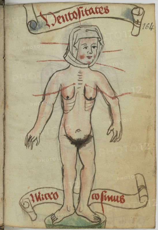 Miniature from Recueil de prières, suivi de notions astrologiques (Allemand 124), 15th century. Creator: Anonymous master.