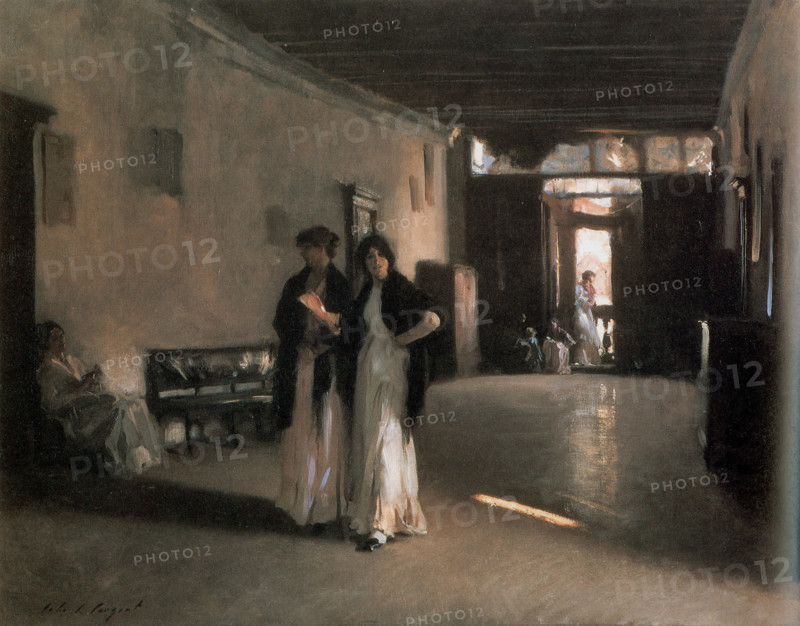 Venetian Interior, c1881-1882. Creator: Sargent, John Singer (1856-1925).