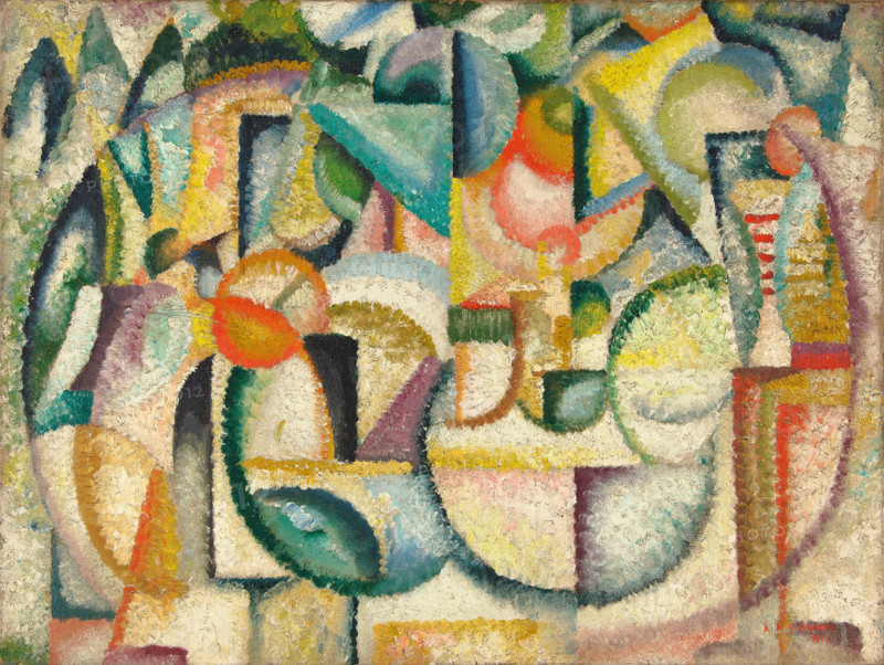 Study A, 1913. Creator: Souza-Cardoso, Amadeo de (1887-1918).