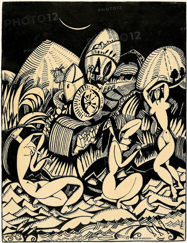The Witch's Bath, c1912. Creator: Souza-Cardoso, Amadeo de (1887-1918).