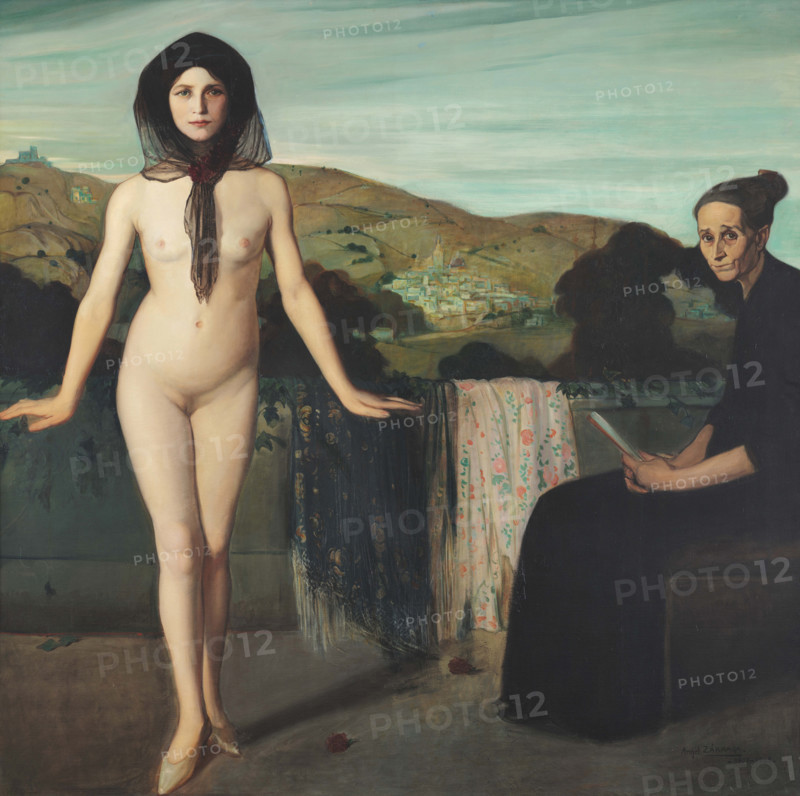 The Nude Ballerina or The Naked Dancer (La bailarina desnuda), 1907-1909. Creator: Zárraga y Argüelles, Ángel (1886-1946).