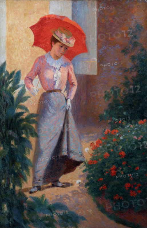 Geraniums, c1901. Creator: Zandomeneghi, Federico (1841-1917).