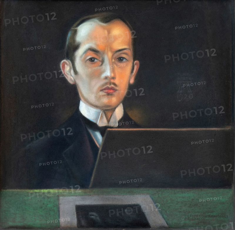 Self-portrait, 1920. Creator: Martini, Alberto (1876-1954).