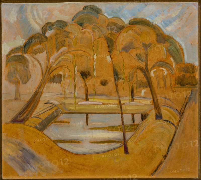 Park View in Domburg, 1911-1912. Creator: Heemskerck, Jacoba van (1876-1923).