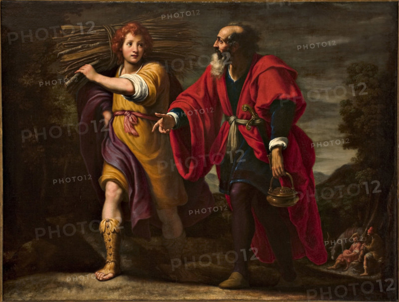 Abraham and Isaac: "So the two of them went together", c1640. Creator: Rosselli, Matteo (1578-1650).