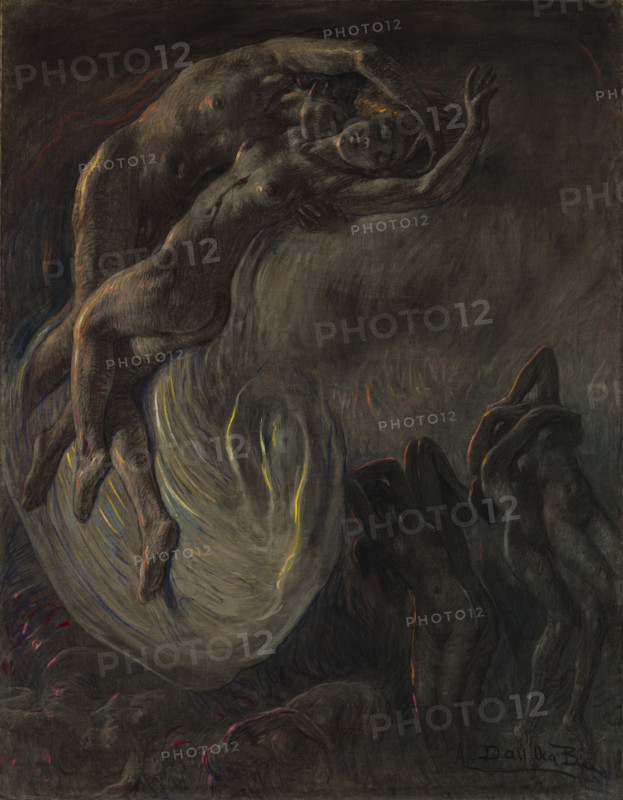 Paolo and Francesc(The Damned), 1925-1941. Creator: Dall'Oca Bianca, Angelo (1858-1942).