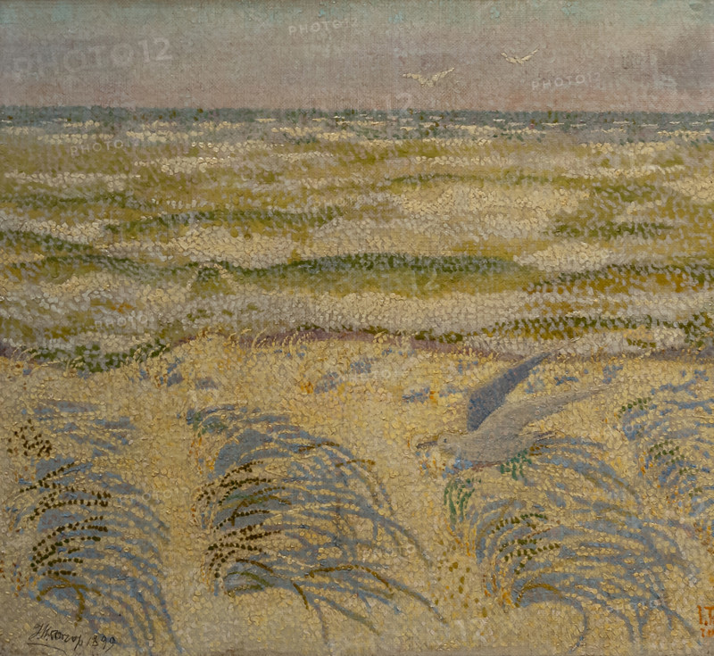 Dune and Sea, c1899. Creator: Toorop, Jan (1858-1928).
