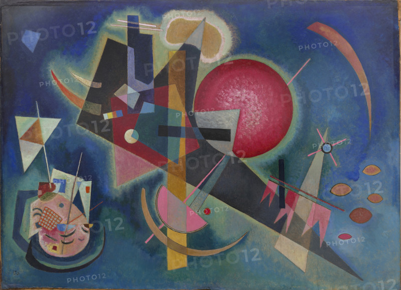 In Blue, 1925. Creator: Kandinsky, Wassily Vasilyevich (1866-1944).