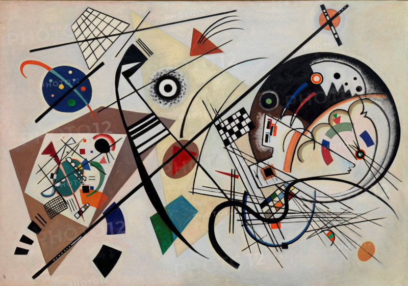 Continuous Line, 1923. Creator: Kandinsky, Wassily Vasilyevich (1866-1944).