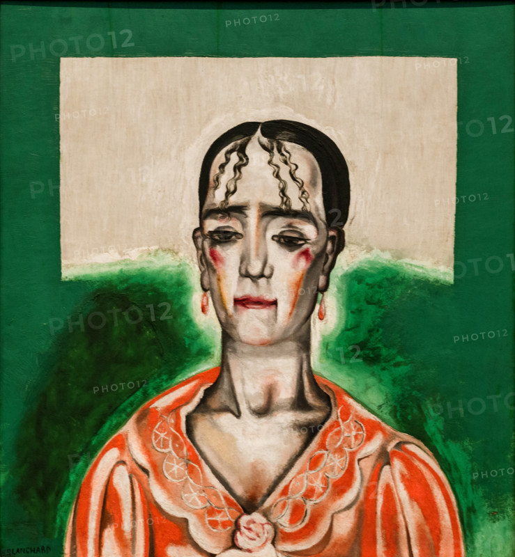La española, c1910-1915. Creator: Blanchard, María (1881-1932).