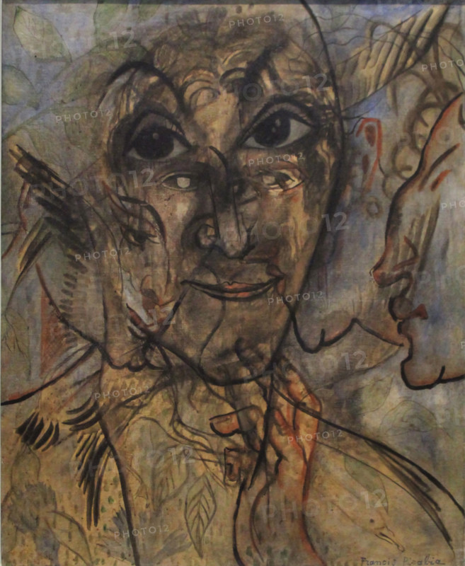 Portrait of Maria Lani, 1928-1929. Creator: Picabia, Francis (1879-1953).