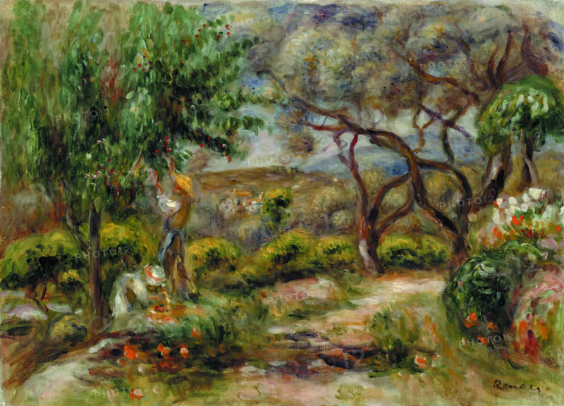 Les Collettes, c1908. Creator: Renoir, Pierre Auguste (1841-1919).