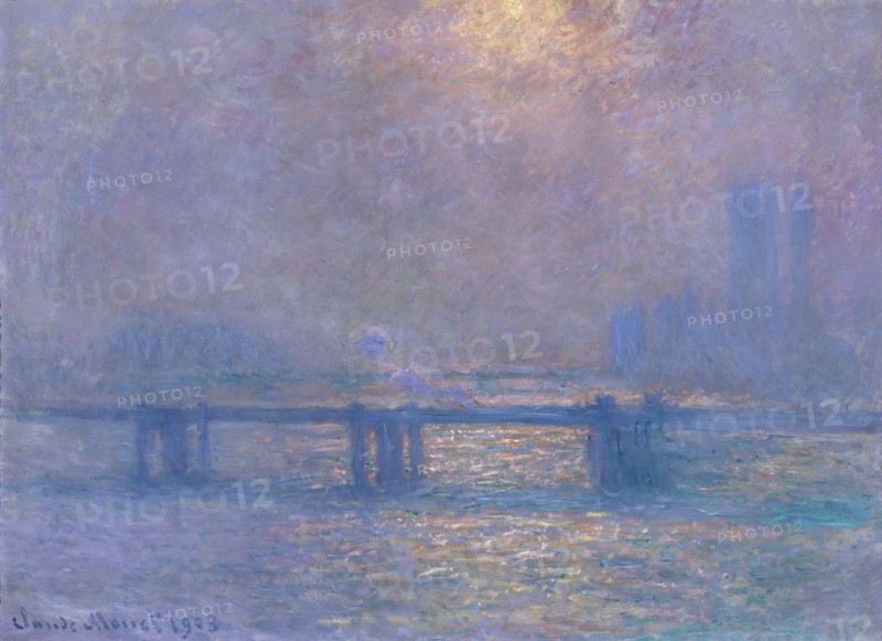 Charing Cross Bridge, the Thames, 1903. Creator: Monet, Claude (1840-1926).