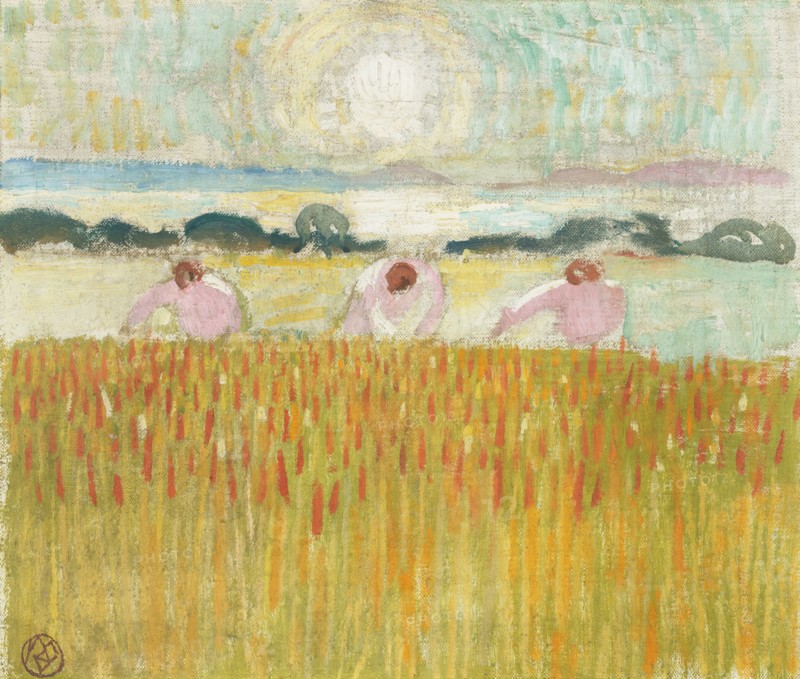 White Sun on the Corn, 1914. Creator: Denis, Maurice (1870-1943).