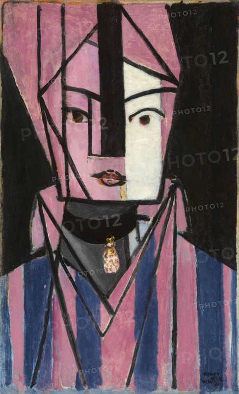 Tête blanche et rose, 1914-1915. Creator: Matisse, Henri (1869-1954).