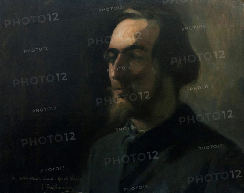 Portrait of Erik Satie (1866-1925), 1893-1894. Creator: Zuloaga y Zabaleto, Ignacio (1870-1945).