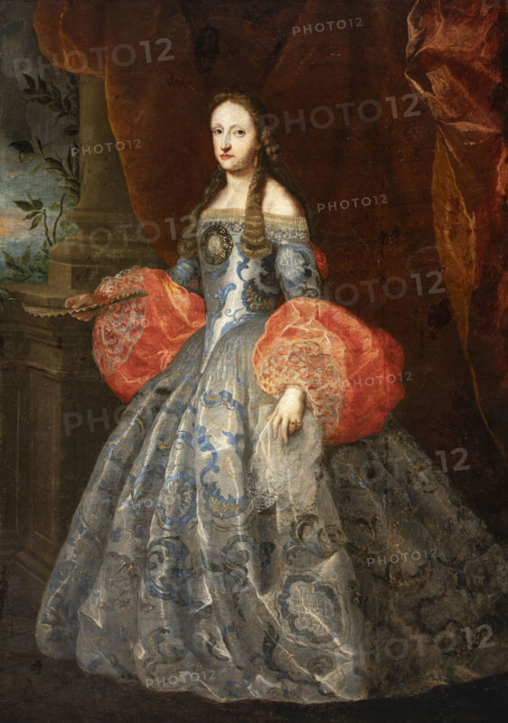 Princess Maria Anna of Neuburg (1667-1740), Queen of Spain, c1690-1692. Creator: Coello, Claudio (1642-1693).