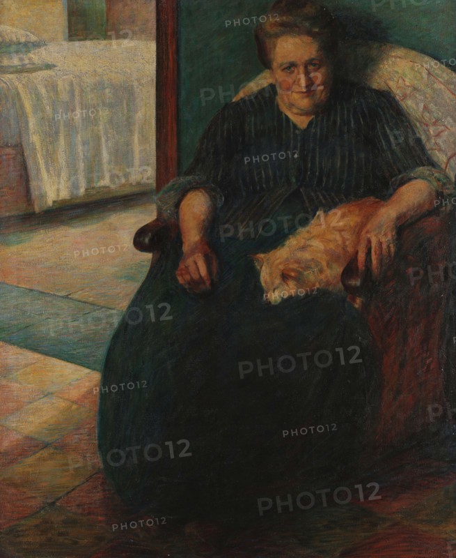 La signora Virginia, 1905. Creator: Boccioni, Umberto (1882-1916).